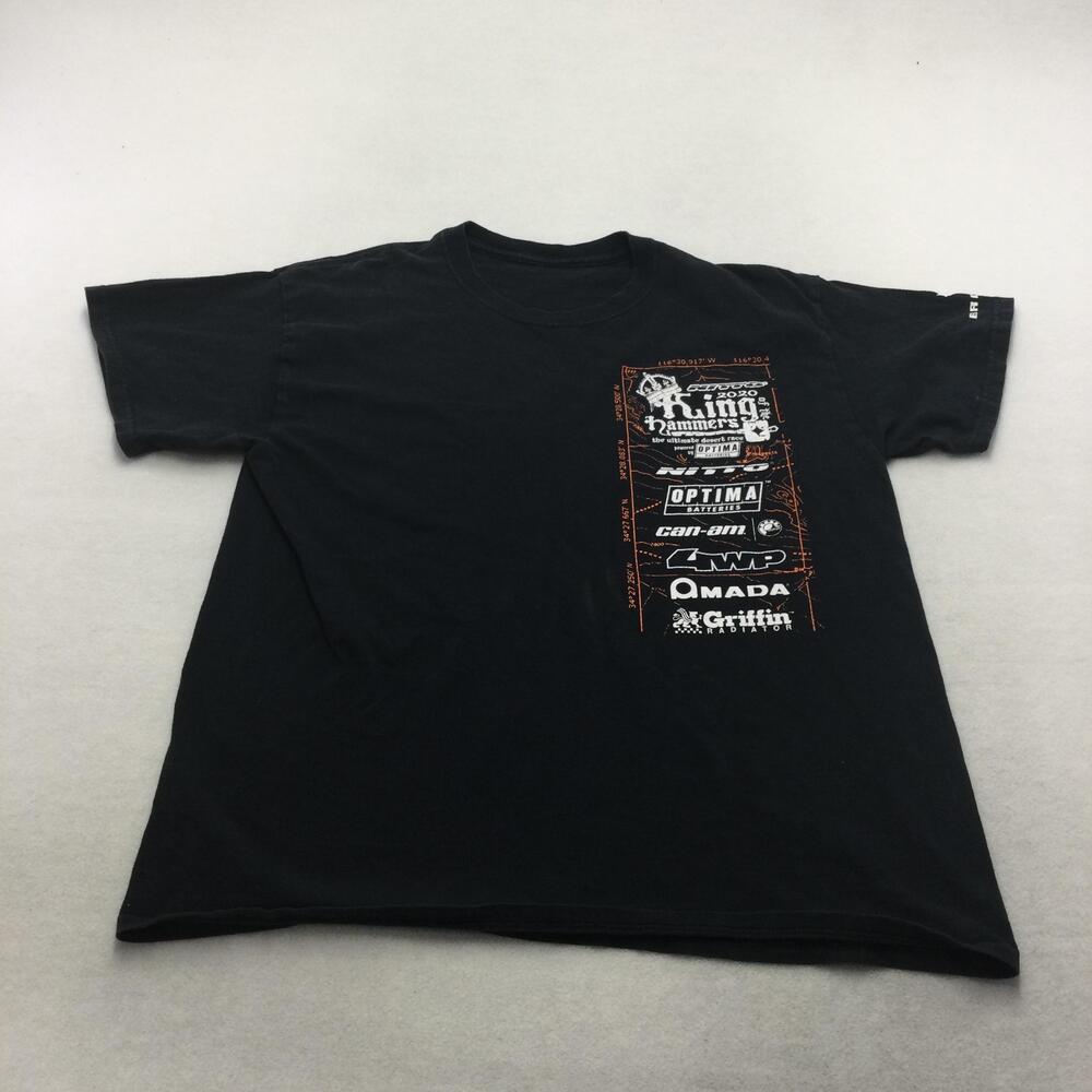 King Of The Hammers Shirt Mens Large Black 2020 Bronco Off Road Racing Tee